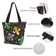 thumbnail image 4 of Disketp Mardi Gras Carnival4 Bolsa de Hombro Casual para Mujer, Bolso Cruzado para Compras, Viajes y Uso Diario, 4 of 6