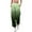 Green, variant on BKQCNKM Wide Leg Pants For Women Joggers For Women Women'S Joggers Pants Lightweight Leggings Tapered Lounge Pants For Workout, Yoga, Running Womens Pants White S