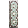 thumbnail image 3 of Rugsotic Carpets Hand Tufted Wool Eco-Friendly Area Rugs - 2'6''x10', Runner, Light Green, Modern Contemporary Design, High Pile Handmade Anti Skid Rugs for Living Room, Bed Room (K00S06), 3 of 5