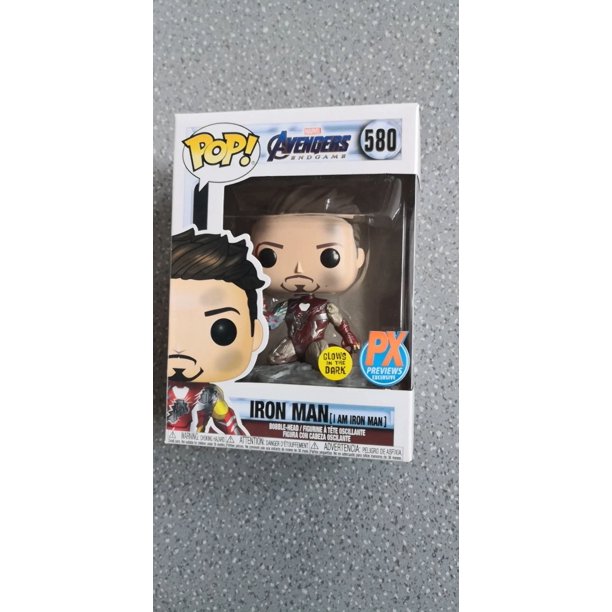 2025 Figuras de acción de la colección I AM IRON MAN de Funko POP, modelo ENDGAME n.° 580, muñecos decorativos, regalos para niños