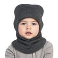 thumbnail image 2 of FADAACAI Baby Winter Hat Scarf Set Toddler Beanie Hats Girl Boy with Neck Warmer Beanie for Kids Knit Warm for Cold Weather Gray One Size Clearance！, 2 of 4