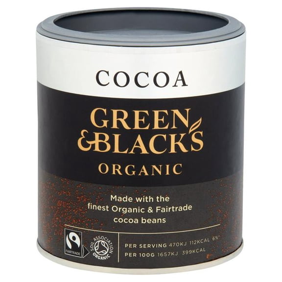 GREEN & BLACKS Organic Cocoa Powder, 125 GR