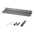 thumbnail image 1 of Estantes de Aluminio Uxcell para Pared 16" Estantes Flotantes Grises Soporte de Exhibición para Baño, 1 of 6