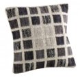 thumbnail image 1 of Coussins Carrés Dominico Blanc & Gris&44; 16 x 16 Po., 1 of 1