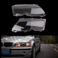 thumbnail image 2 of 2 Pcs Pair Headlight Lenses Replacement Left Right Headlamp for bmw E46 4 DR #401, 2 of 3