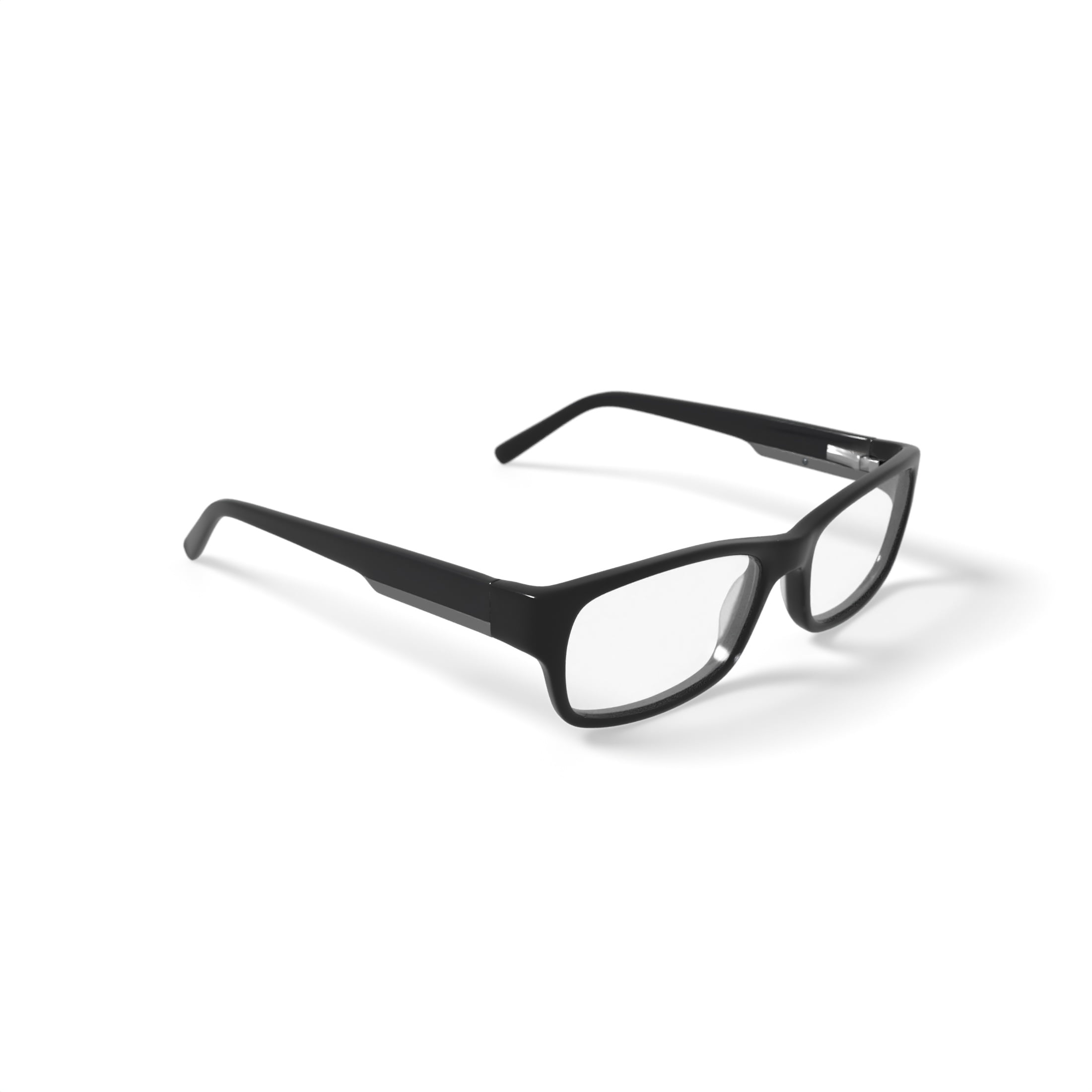 Walmart Men's WPLM700 Prescription Eyeglasses with Case, Black