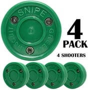Green Biscuit Snipe 4 Pack| Off-Ice Shooting|Great for Shooting and Street Hockey/Free Ship/Free Sticker