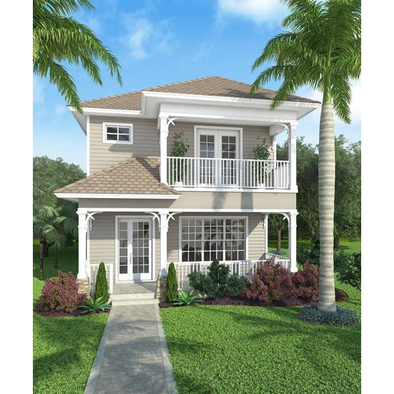 013-2758: Craftsman Empty-nester 3 Bed, 5 Bath Luxury Home Plan, 2758 Sq Ft: Full Blueprints with License to Build by Home Plan Marketplace - Lesuto