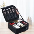 thumbnail image 4 of SZZJKJ Makeup Bag，Large Capacity Travel Toiletry Bag Organizer (brown), 4 of 5