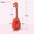 thumbnail image 3 of Ukelele Toy Guitar YOLOPARK 17 para niñas y niños de 3 a 7 años, 3 of 8