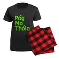 thumbnail image 5 of CafePress - POG MO THOIN Women's Dark Pajamas - Women's Short Sleeve Print T-Shirt and Pants Dark Cotton Pajama Set, 5 of 7