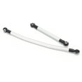 thumbnail image 3 of Metal Steering Linkage Rod, Steering Rod Links Ties Kit Upgrade Parts With Rod Ends For Scx10 90046 90047 Silver, 3 of 8