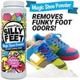thumbnail image 2 of Silly Feet Magic Shoe Deodorizer Powder - Foot Odor Eliminator, Bubble Gum Scent, 8 oz, 2 of 7