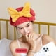 thumbnail image 3 of Fiudx Turbante para El Cabello, Energizado Capilar de Microfibra Suave, Gorro de Terciopelo Que Reduce El Daño Por Calor, Toalla para Controlar El Frizz, Uso En Spa, Peinado para Mujeres, Diseño Lava, 3 of 5