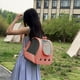 thumbnail image 5 of Mochila Transportadora para Gatos Plegable de Nylon con Malla Transpirable y Ventilada, Bolsa para Mascotas Portátil de Gran Capacidad para Caminatas y Viajes al Aire Libre, Adecuada para Mascotas, 5 of 6
