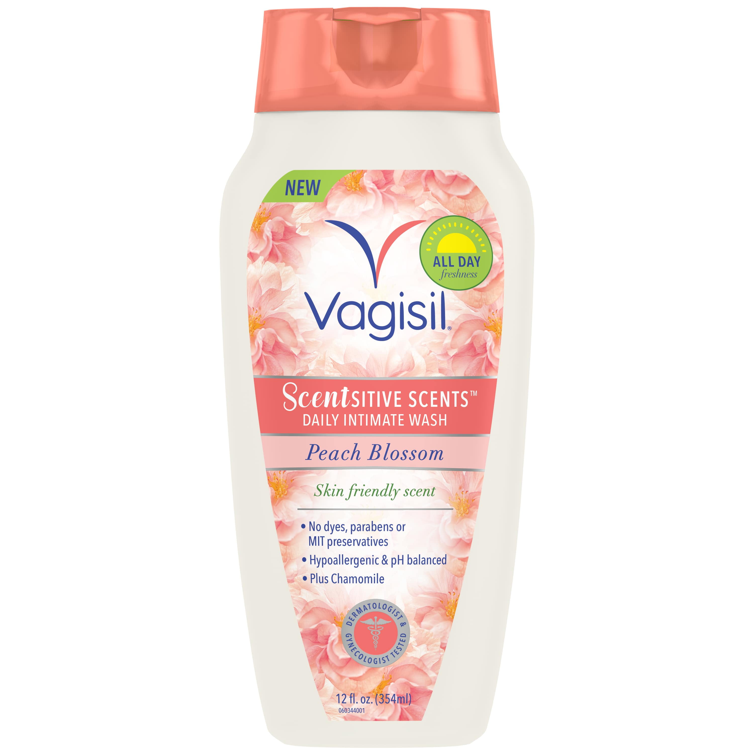Vagisil Scentsitive Scents Daily Intimate Vaginal Wash, Peach Blossom