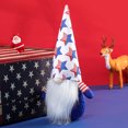 thumbnail image 2 of American Independence Day Gnome Plush Figurine Home Decor, 2 of 10