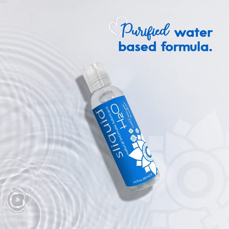 Sliquid Naturals H2O Personal Lubricant, 2 oz, Water-Based