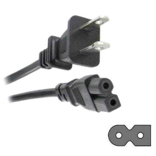 HQRP 10ft AC Power Cord for PHILIPS 46PFL5505D/F7 46PFL5505D 46PFL3706