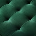 thumbnail image 5 of Contemporary Modern Urban Designer Living Room Lounge Club Lobby Sofa, Velvet Fabric, Green, 5 of 6