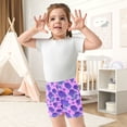 thumbnail image 7 of joogoo Rose Flower Purple Girls Lined Shorts Bike Dance Bottoms 5T, 7 of 7