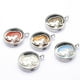 thumbnail image 5 of 1 Pedazo de Pendiente Colgante Collar Suministros de Joyería de Artesanía Manualidad Sin Cadena Verde Zulema Encantador collar de cristal, 5 of 8