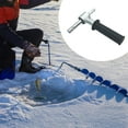 thumbnail image 6 of Ice Auger Drill Converter Cordless Drill Attachment Electric Drill Connecting Metal for Winter Ice Fishing, 6 of 9