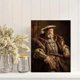 thumbnail image 2 of Qisvanset Cute Maltese Dog Pond Flower Canvas Print 12x16 Inch Studio Decor, 2 of 8