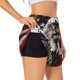 thumbnail image 1 of Balery Retro American Eagle A Pantalones cortos deportivos para mujer con forro y dos bolsillos, elásticos, para entrenamiento, gimnasio, yoga-Medium, 1 of 7