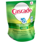 Cascade® Dawn® Fresh Scent Action Pacs Dishwasher Detergent 12 ct Pouch