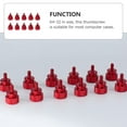 thumbnail image 4 of 10PCS Aluminum Alloy Thumb Screw Computer Chassis Fixing Screw Computer Supply, 4 of 6