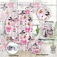 thumbnail image 3 of Halloween Shower Curtain Cute Pumpkin Shower Curtain For Bathroom Funny Halloween Holiday Bathroom With, 3 of 8