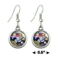 thumbnail image 4 of Solar System Planets Space Earth Saturn Jupiter Mars Novelty Dangling Drop Charm Earrings, 4 of 5