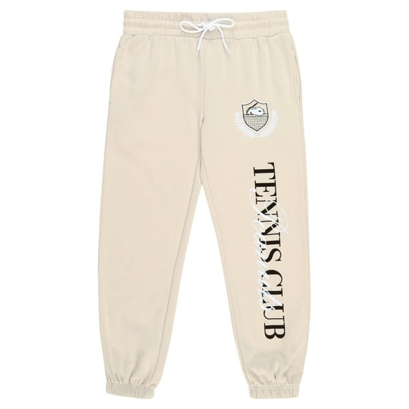Peanuts Women's Juniors Licensed Tennis Club Sweatpants