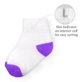 thumbnail image 5 of Fruit of the Loom Baby and Toddler Girl Ankle Socks, 20-Pack, Size 6M-5T, 5 of 5