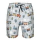 thumbnail image 3 of Fotbe Trains And Cactuse Trajes de Baño Estampados para Hombre, Shorts de Verano de Secado Rápido, Ropa de Playa, Bañadores-Large, 3 of 6