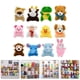 thumbnail image 4 of 12 llaveros colgantes de animales de peluche pequeños (estilo mixto), 4 of 6