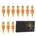 thumbnail image 2 of Aguja para máquina de tatuaje, 10 piezas Aguja para máquina de tatuaje Aguja para pluma de tatuaje Aguja para máquina de tatuaje profesional Eficiencia óptima, 2 of 9
