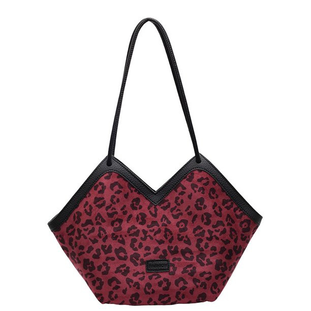 Bolso Mano en Forma Corazón para Mujer Ante Gran Capacidad Exteriores