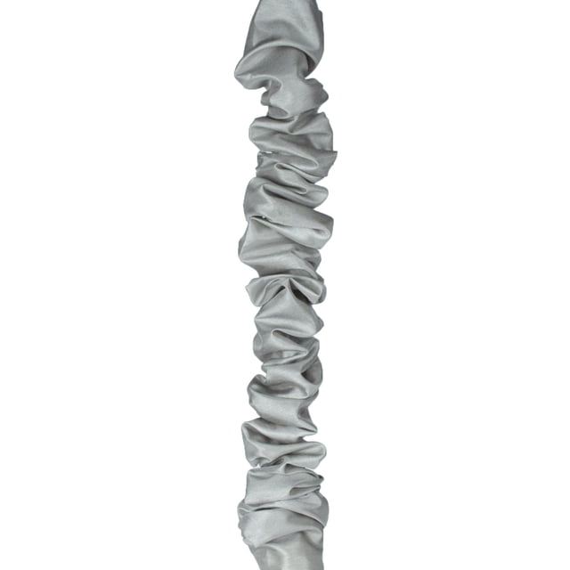 Funda para cable de candelabro Urbanest de 1,5 m en plata, imitación seda