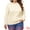 Apricot, variant on DARING DIVA Plus Size Long Sleeve Crewneck Sweater Fall Casual Tops 1X Apricot