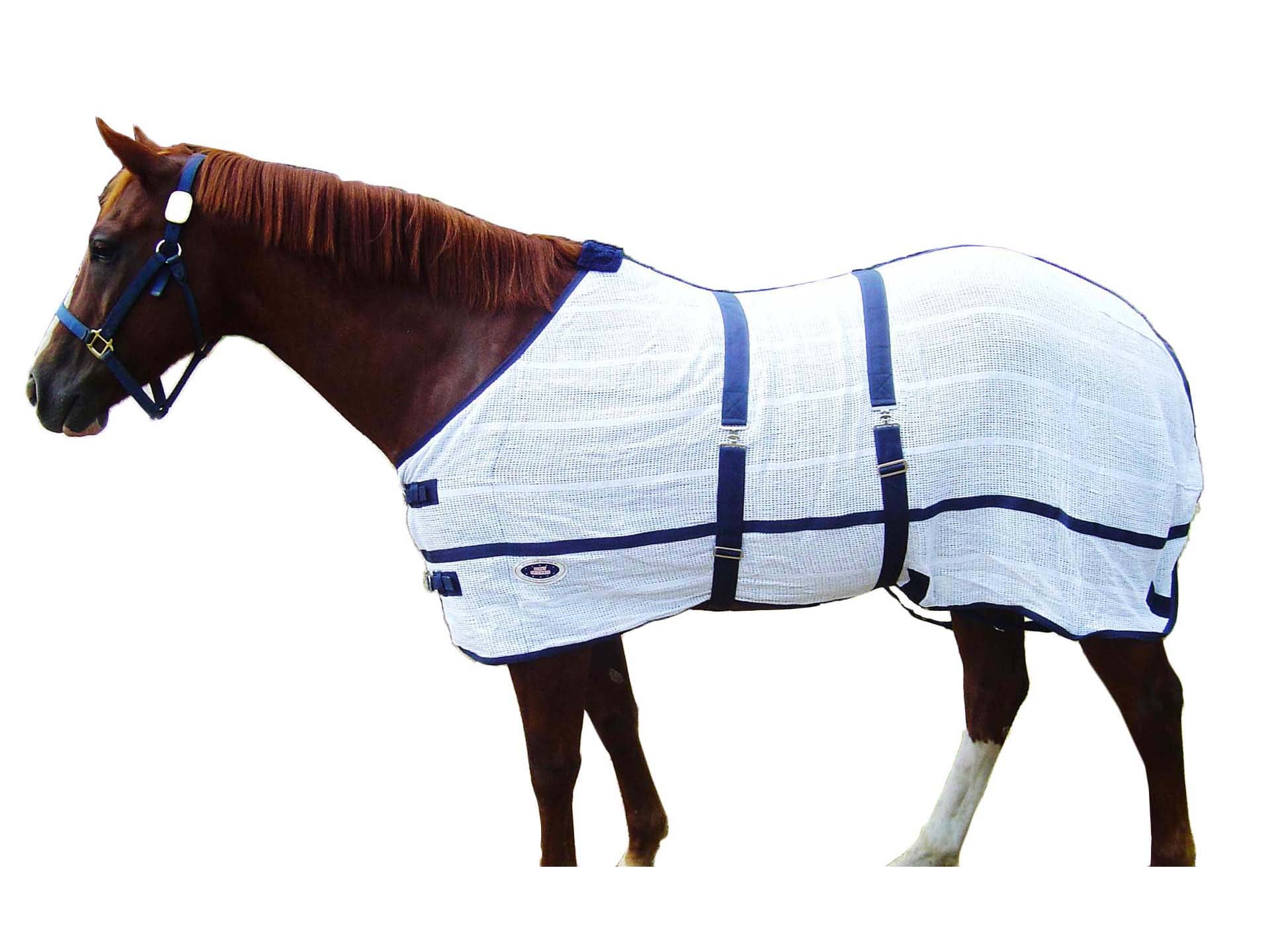 Breathable Irish Knit Anti Sweat Horse Sheet and Blanket Liner by Derby