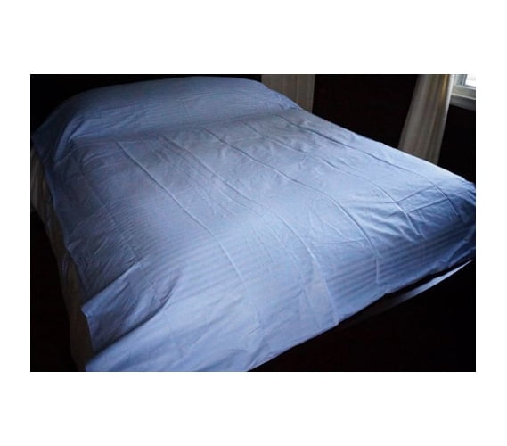 Twin XL 100 Cotton Duvet Cover Light Blue