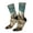 2 Black-2, variant on Roman Chariot Horse Race Crew Socks for Men & Women, Breathable Casual Athletic Ankle Socks