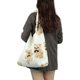 thumbnail image 5 of Bolsos lindos Freie Liebe para mujer, bolso de mano estético para niñas, bolso de hombro de peluche con osito de peluche, bolsos hobo, 5 of 5
