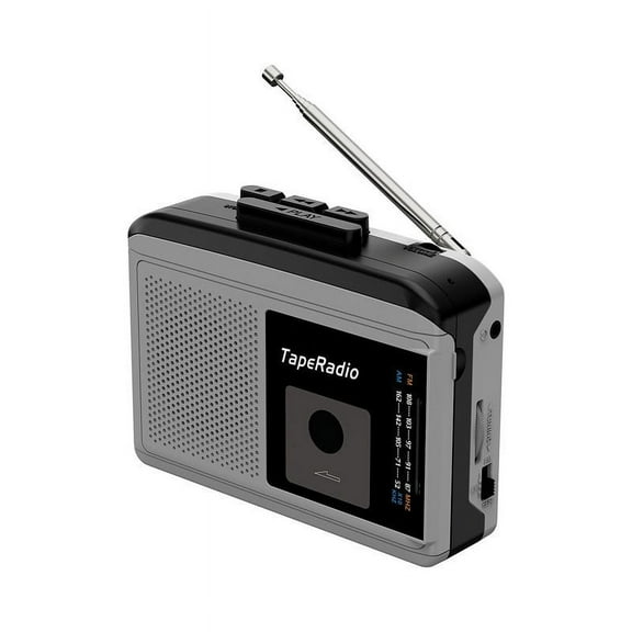RIWPKFH AM FM Radio Music Cassette Tape Player with 3.5MM Audio Cassette Tapes Player Convert To Mp3 Players Converter