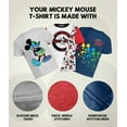 thumbnail image 7 of Disney Mickey Mouse Shirt For Kids (Boys Clothes) Fantasia TShirt 4T Toddler Wh/Gy/N SS, 7 of 7