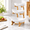 white porcelain, variant on 3 Tier Porcelain Fruit Basket Ceramic Bowl Set for Kitchen Counter, Veggie, Snack, and Bread Storage