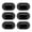6pcs, variant on Joernso 4/6/8/10Pcs Car Door Shock Absorber Pads Easy Installation Universal Soundproof Thickened Silicone Car Door Slam Stopper