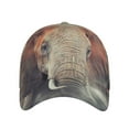 thumbnail image 2 of Yiaed Elephant in Smoke Print Cap Adjustable Size for Running Workouts and Outdoor Activities All Seasons, 2 of 5